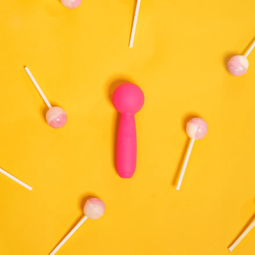 Lolly Mini Wand Vibrator – Vorderansicht